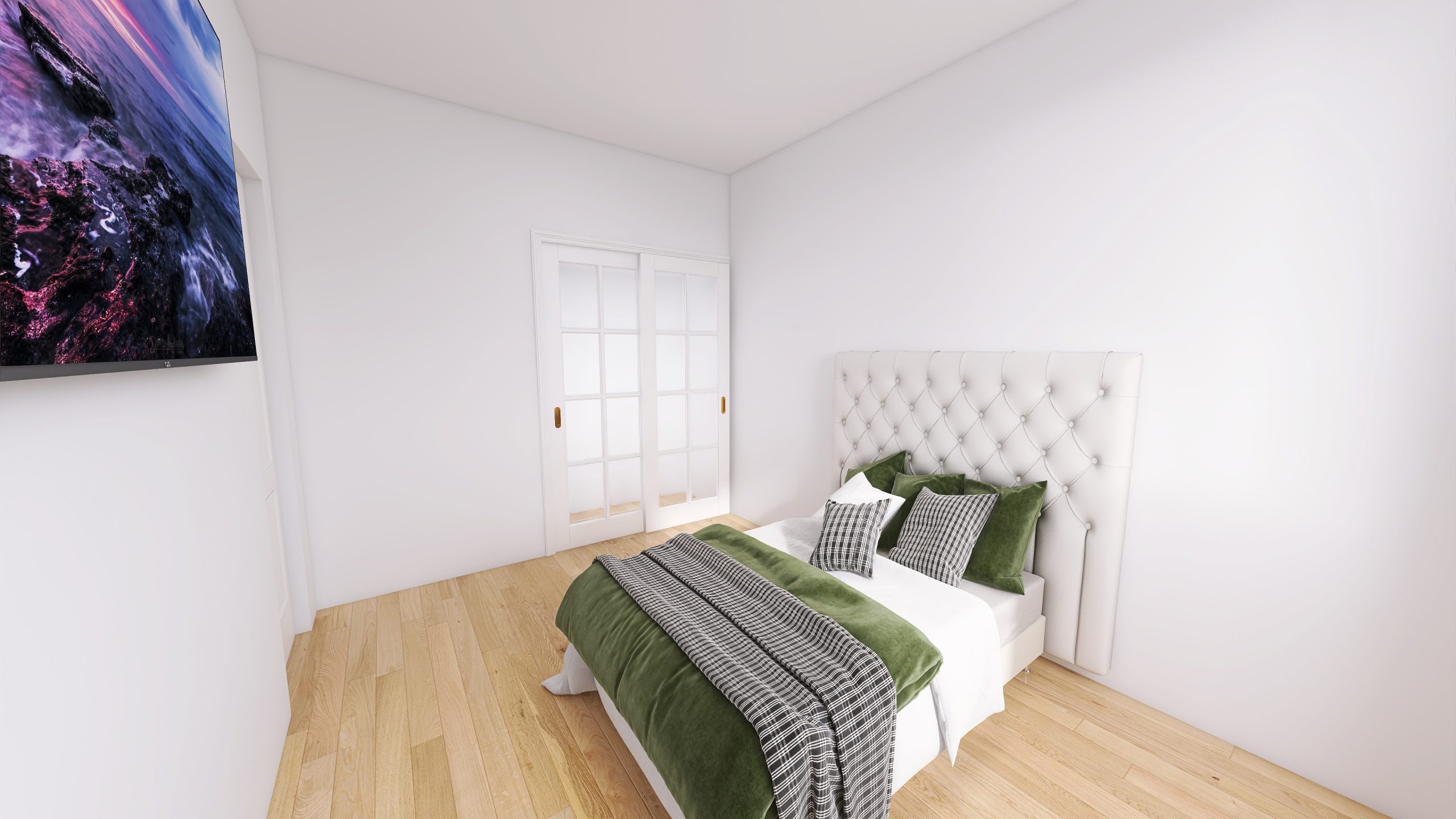Simulación 3D 11 Plano Reformado Reina Victoria_Habitación Principal-27